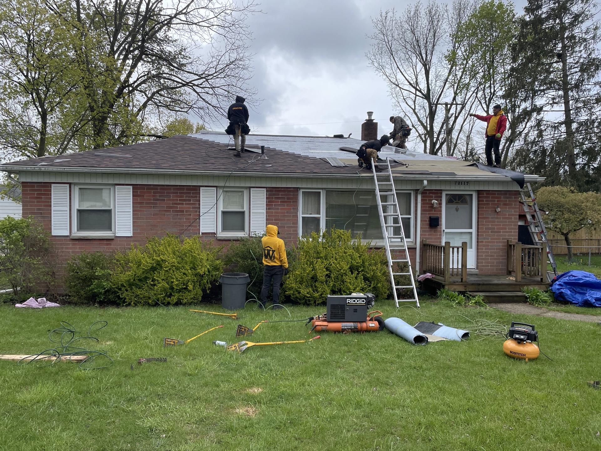 Spring Roof Installation - A.H. Construction Co.