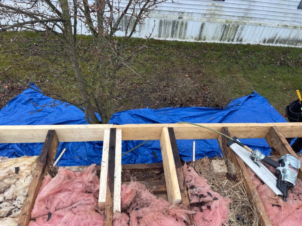 reinforced roof rafters